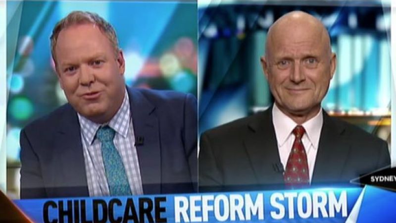 WATCH: The Bastard David Leyonhjelm Claims Childcare Work Is “Wiping Noses”