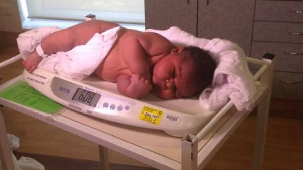 Behold This Unbelievably Enormous 6KG Baby Born Yesterday In Melbs