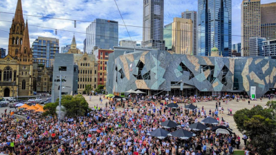 Human Decency Shines In Melbourne As Bourke St Vigil Draws Thousands
