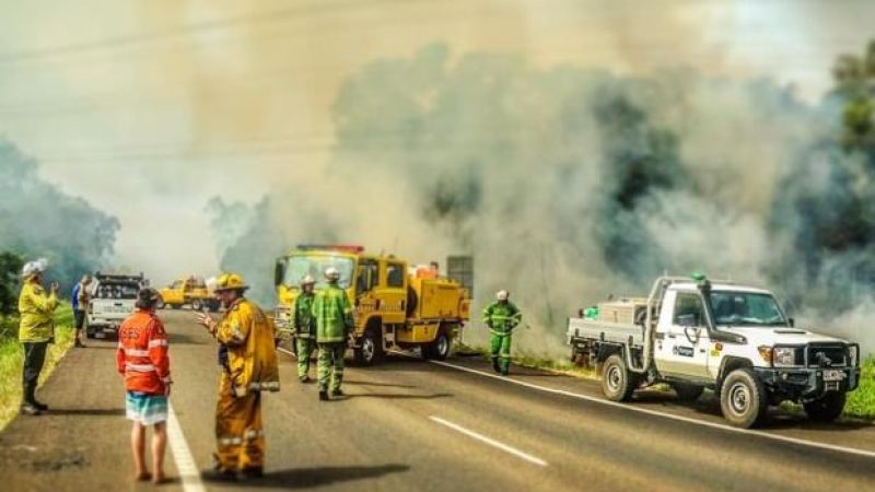 Sunshine Coast Grassfire Declared An Emergency Situation By QLD Police