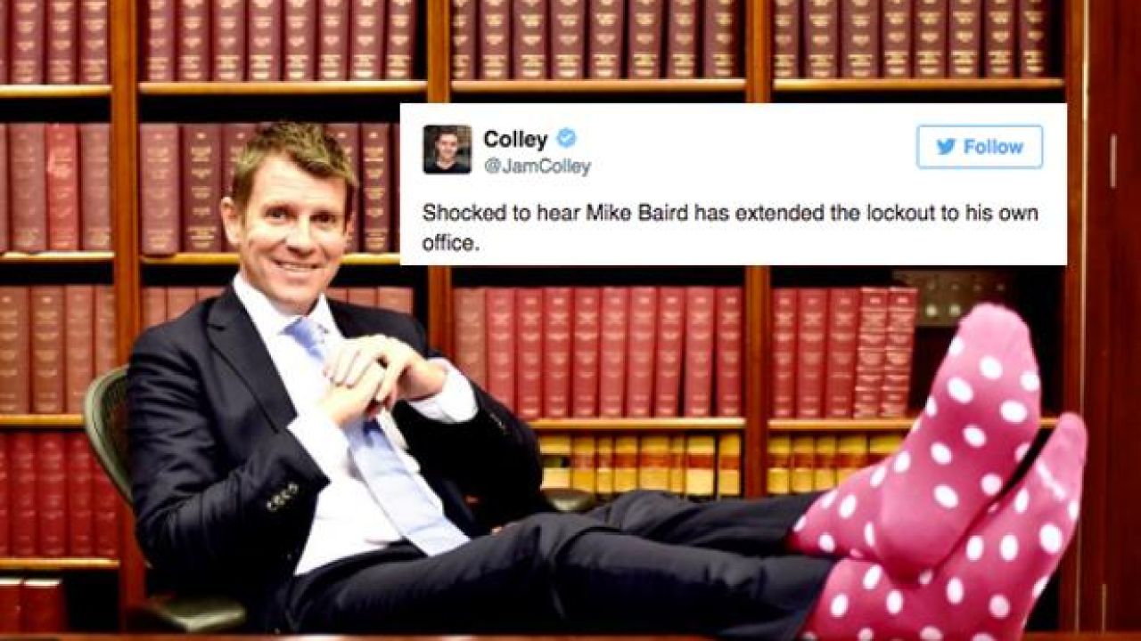 Twitter Reacts To Mike Baird’s Shock Resignation With Shade & Lockout Gags