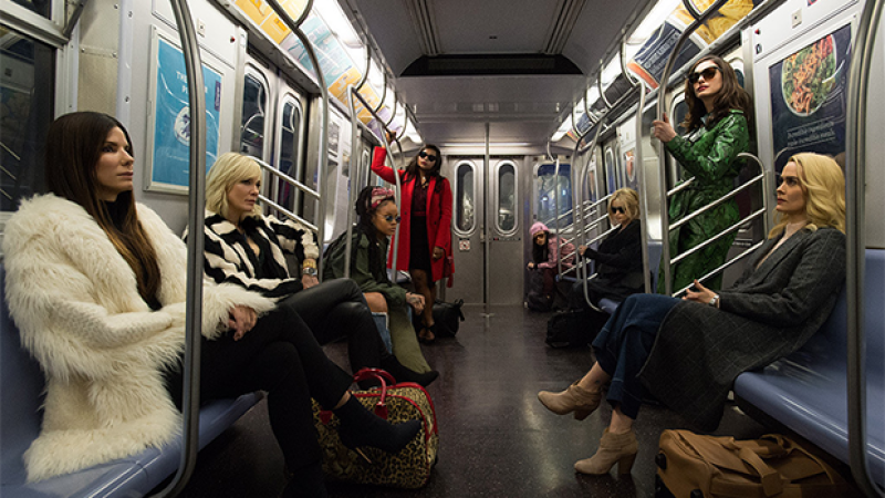 We Just Copped Our 1st Photo Of The Full Female-Led ‘Ocean’s 8’ Cast