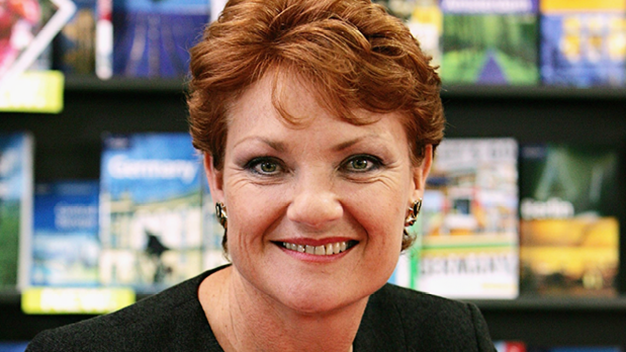 Pauline Hanson “Gifted” Tix Only 4 Days Before Trump’s Inauguration Event