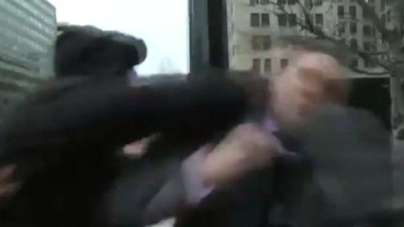 WATCH: A White Nationalist Leader Was Punched In The Noggin Mid-Interview