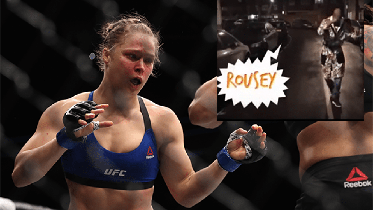 WATCH: The ‘Ronda Rousey’ Dance Has Come To Life & It Is Stumbly Perfection