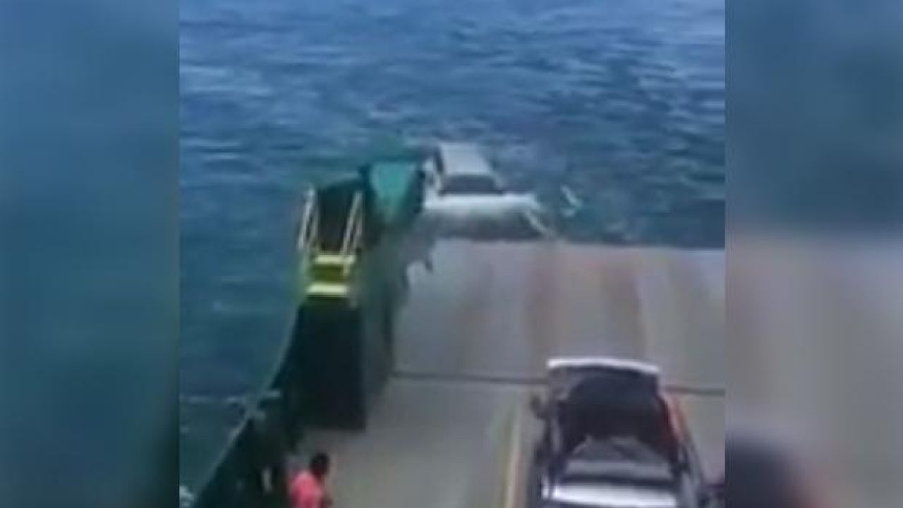 WATCH: Toyota Landcruiser Turns Into Seacruiser After Rolling Off QLD Ferry