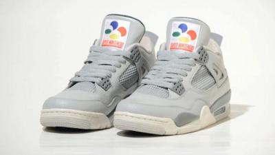 These V. Limited Super Nintendo-Themed Air Jordans Will Give You Extra Life