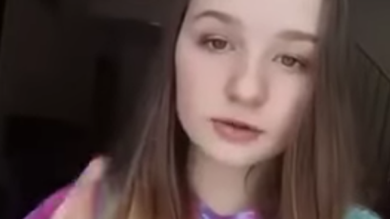 WATCH: Teen Thinks She’s Home Alone But A Demon’s Lurking Behind Her, Hey