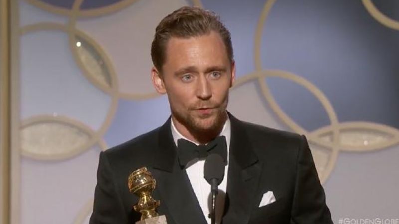 Tom Hiddleston Owns Up To His V. Tone Deaf Globes Speech After Backlash