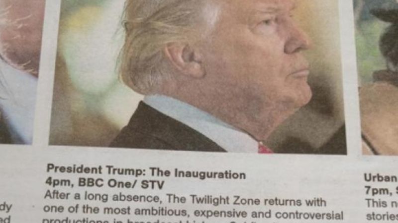 TV Guide Goes Viral For Promoting Trump Inauguration As ‘Twilight Zone’ Ep