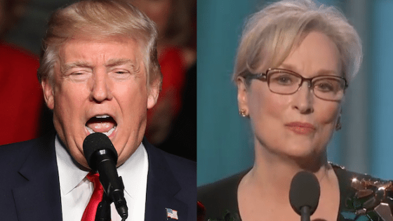 Donald Trump Is Pretty Salty About “Hillary Lover” Meryl Streep’s Call-Out