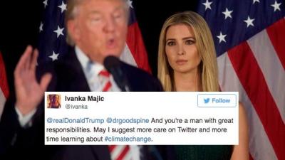 Trump Tagged The Wrong Ivanka To 20M Followers & She’s Taken Full Advantage
