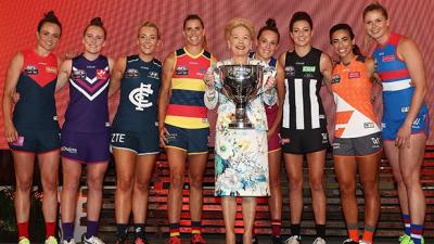 The AFLW Unveiled Their Premiership Cup & She’s An Absolute Beaut