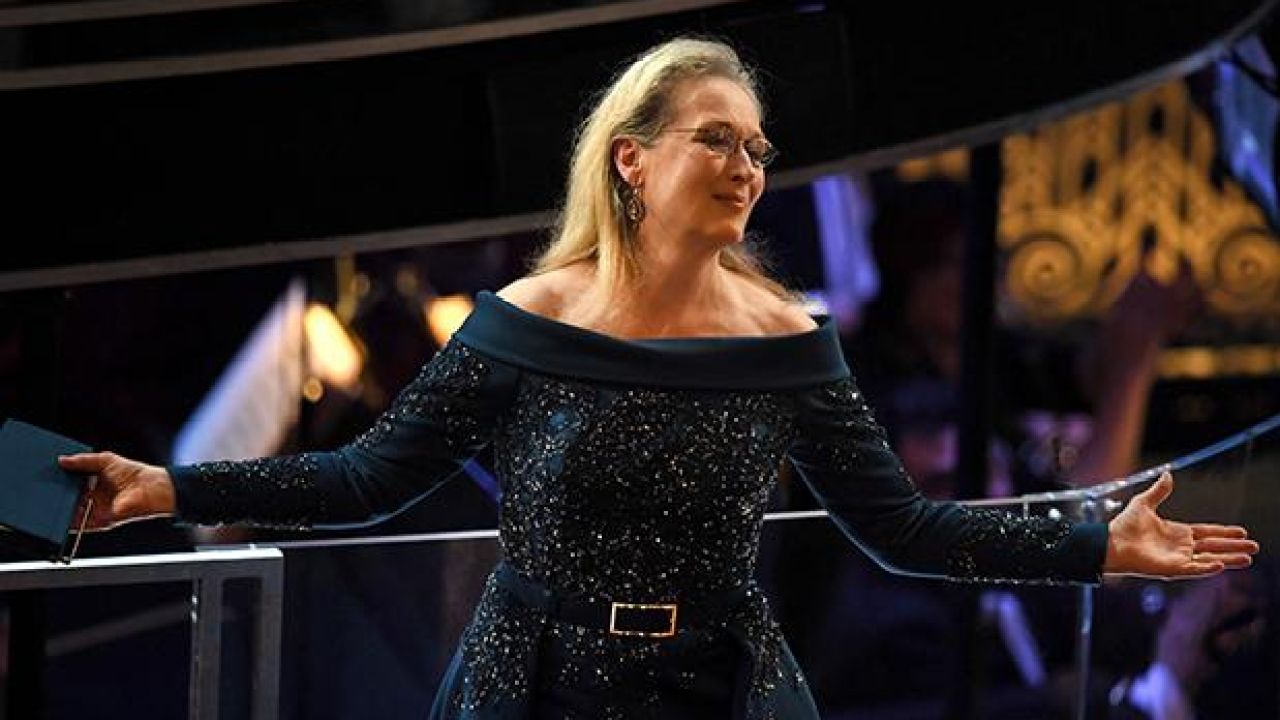WATCH: Kimmel Devotes Oscars Monologue To “Overrated” Queen Meryl Streep