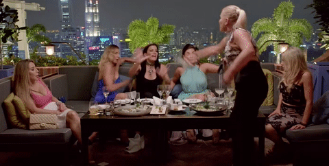 We Ranked The Wildest Wine Throws In Reality TV History & Yes, Martha Made The List