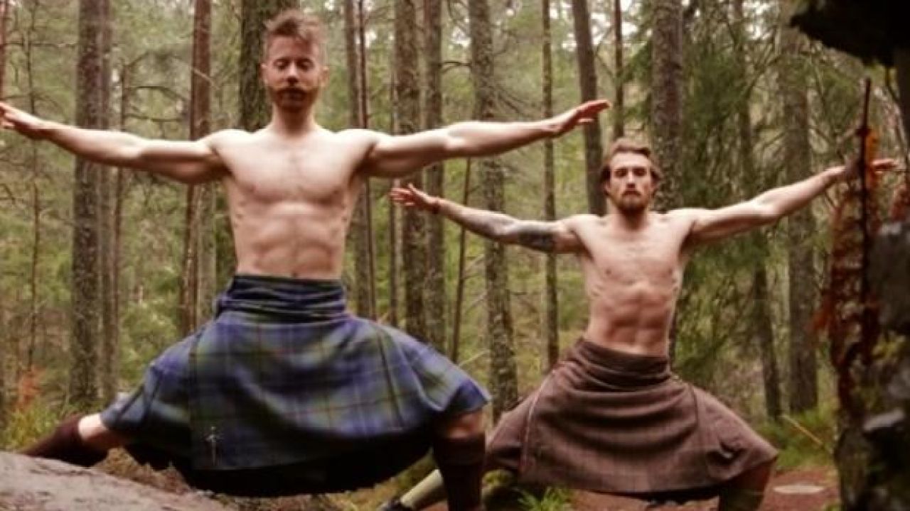 WATCH: Buff Blokes Doing Yoga In Nothing But Kilts Is Going Mad Online
