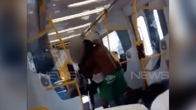Brutal Vid Shows 2 Men Biffing On Adelaide Train After Alleged Racial Slur
