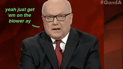 George Brandis’ Advice For Receiving A Debt Notice: Just Call Centrelink!