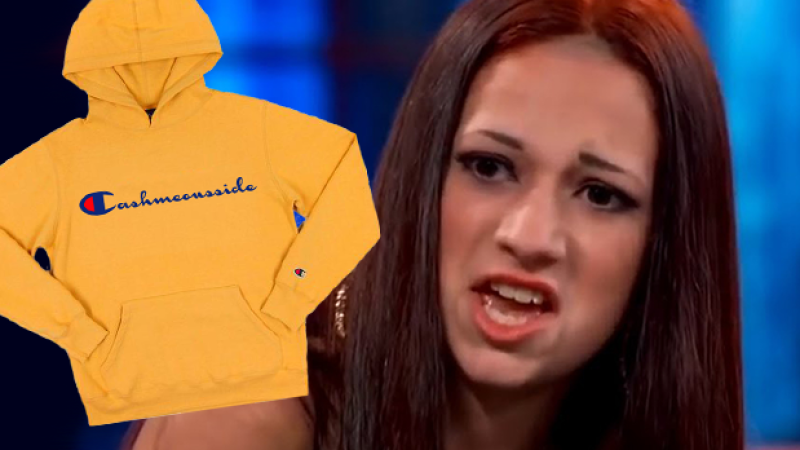 ‘Cash Me Ousside’ Girl In Hot Water After Ripping Iconic Logo For Her Merch