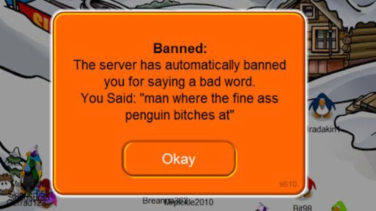 Seeing How Fast You Can Get Banned From ‘Club Penguin’ Is Now A Competition