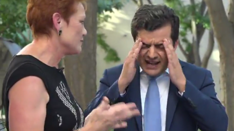 Sam Dastyari Challenges Ol’ Mate Pauline Hanson Over Her Cooked Candidates