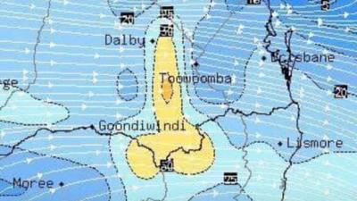 A Dick-Shaped Storm Is Heading For QLD & Locals Are Turgid With Excitement
