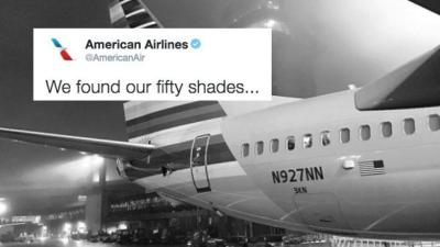 American Airlines Draw Strange Comparison To Inanimate Plane & Fucking
