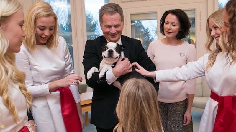 Twitter Cannot Handle The Finnish Prez’s Unfathomably Perfect Pup Lennu