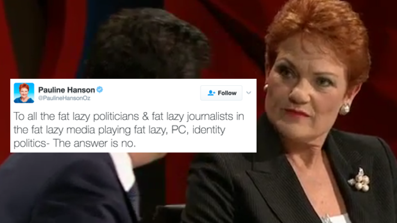 One Nation Calmly And Rationally Responds To “Lazy” Single Mums Scandal