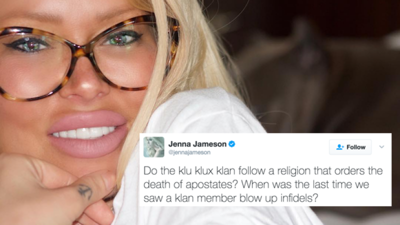Jenna Jameson Attacked Islam, Defended The KKK & Praised Milo In One Rant