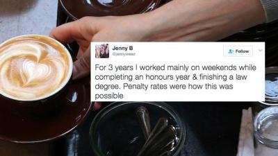 Aussies Are Flooding Social Media With What Penalty Rates Mean To Them