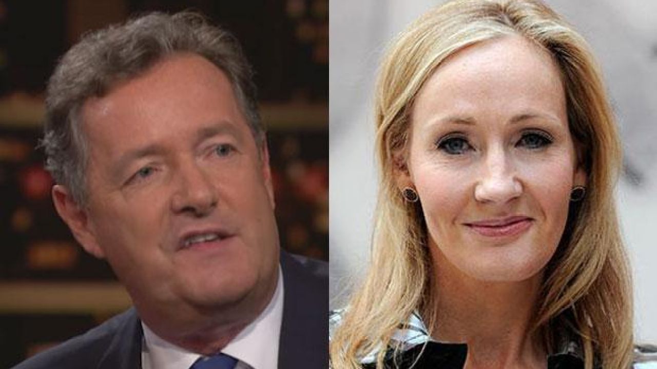 Piers Morgan & J.K. Rowling Spent The Entire Weekend Biffing On Twitter