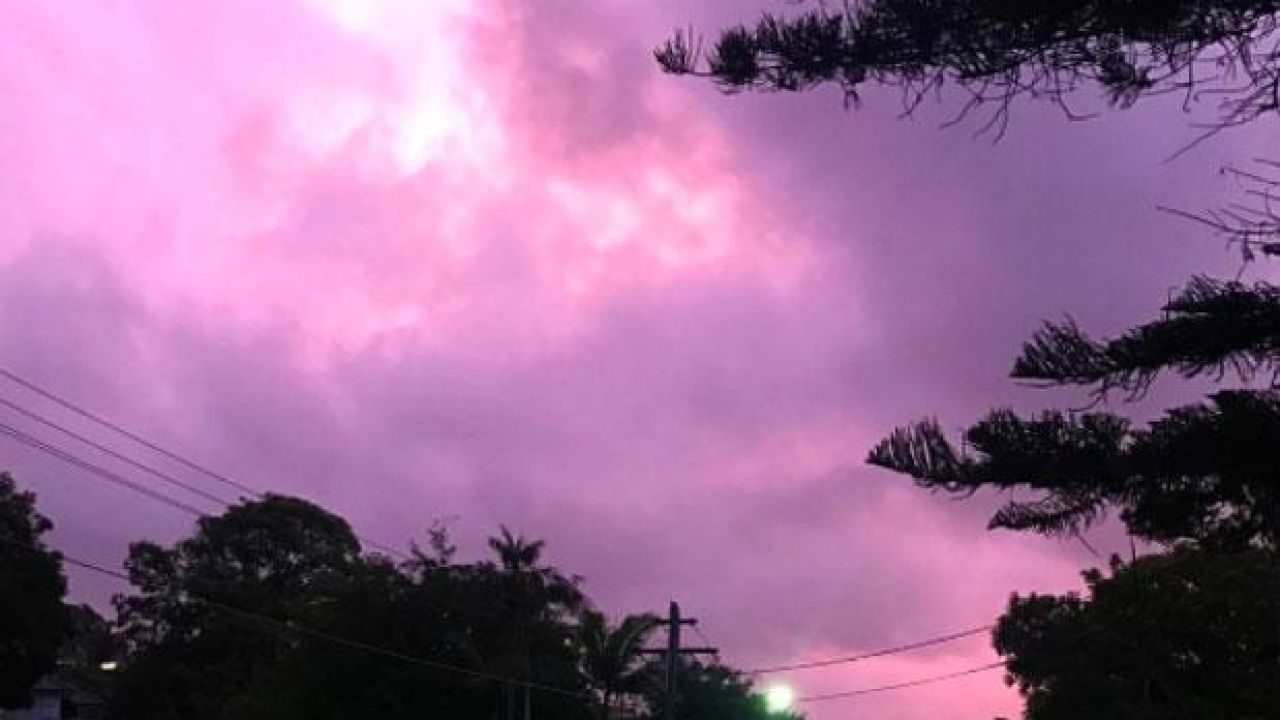 Sydney Was Treated To A Spectacular IRL Purple Rain Sunset Last Night