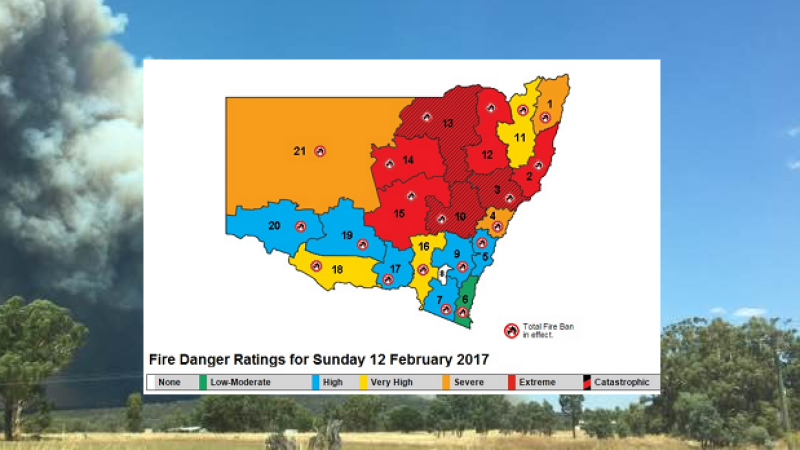 NSW Fire Chief Says Tomorrow’s Bushfire Risk Is Literally Off The Charts