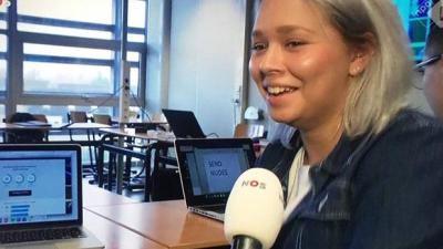 Heroic Netherlands Teen Slips “Send Nudes” Into Public Broadcast