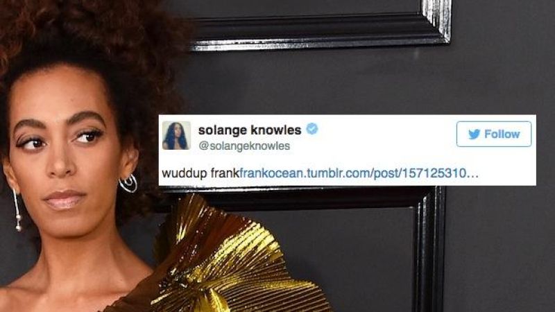 Solange Leads The Beyhive With Anti-Grammys Shade After Adele’s Shock Win