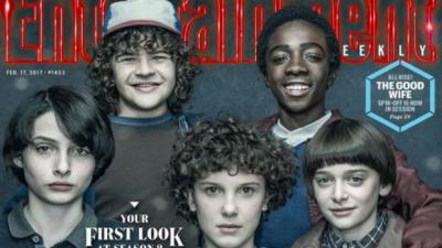 New ‘Stranger Things’ Cover Proves That Eleven & Dustin Are Lowkey Related