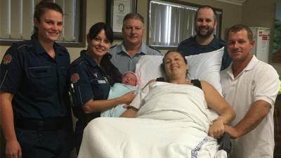 Extremely Dank Baby Born At Exactly 4:20am In The Middle Of Cyclone Debbie