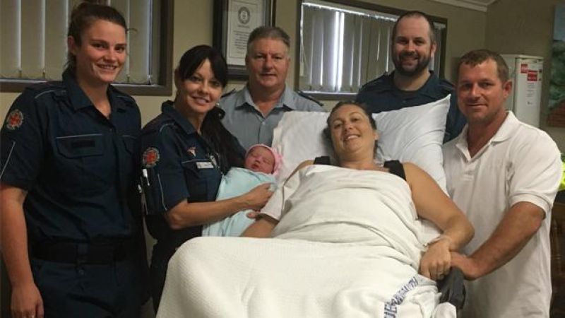 Extremely Dank Baby Born At Exactly 4:20am In The Middle Of Cyclone Debbie