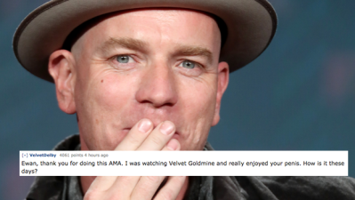The 2nd Most Upvoted Question Of Ewan McGregor’s AMA Is About His Peen