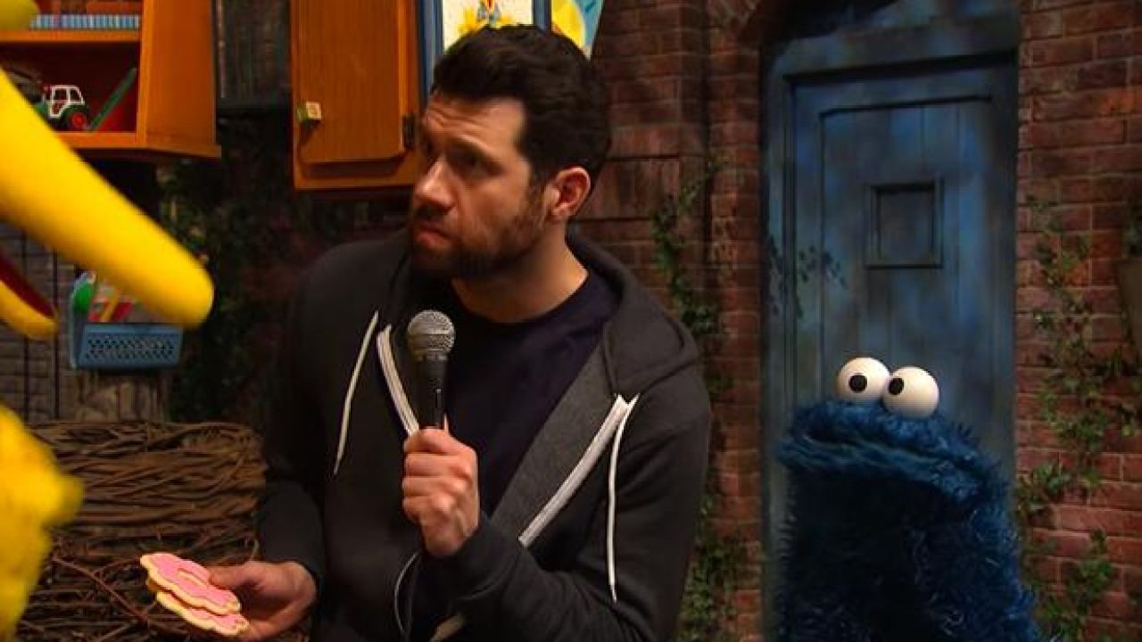 WATCH: Billy Eichner Visited Sesame Street To Yell At A Bunch Of Muppets