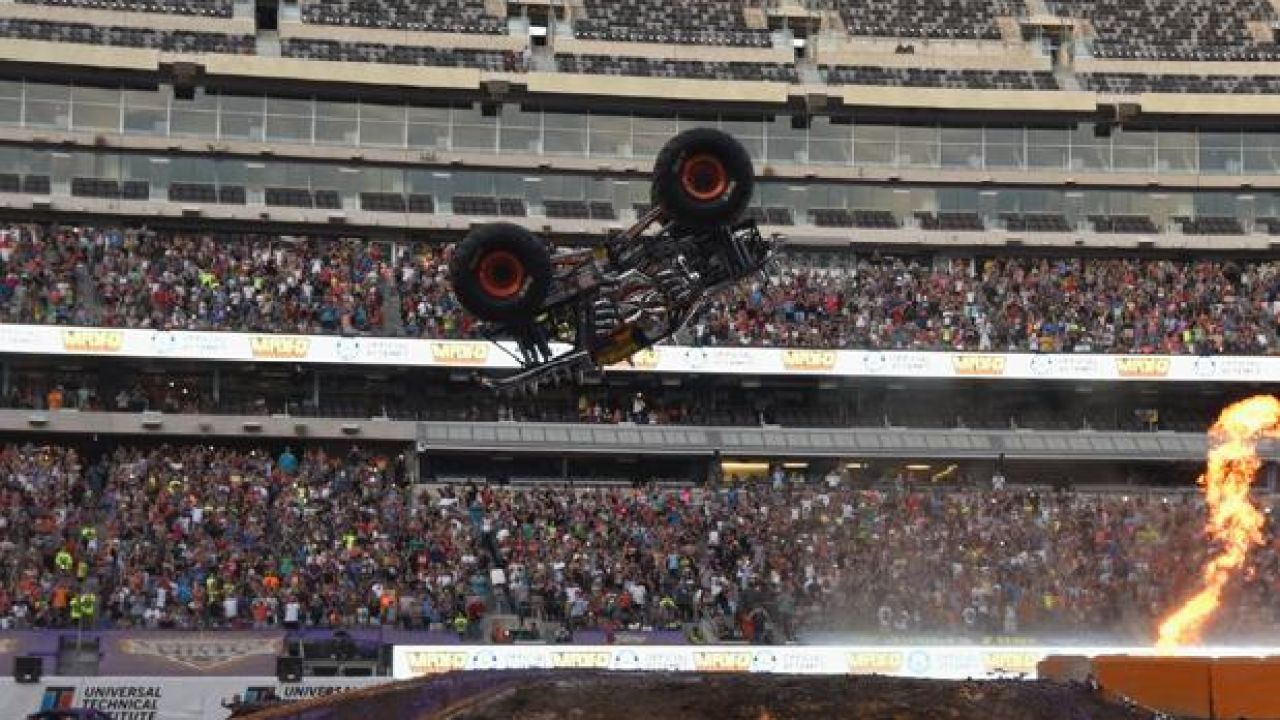 WATCH: Absolute Psycho Pulls Off First-Ever Front Flip In A Monster Truck