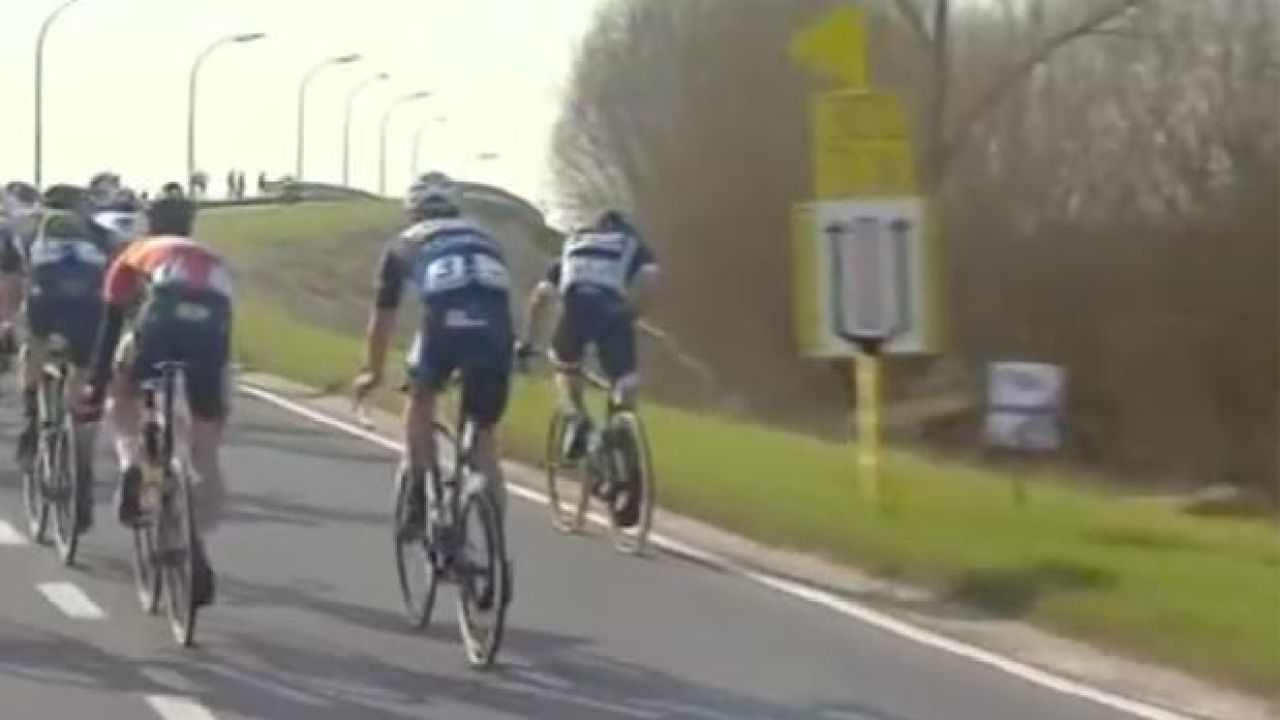 WATCH: Cyclist’s Mid-Race Piss Technique Is The Only Urine Test He’ll Pass