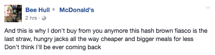 Maccas Just Upped The Price Of Hash Browns & We’re Storming Parliament