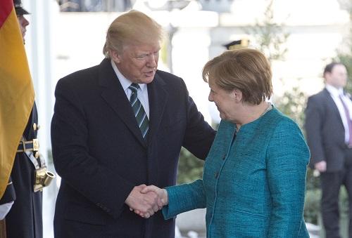 WATCH: Merkel Asked Trump For A Handshake, He Iced Her Out Hard