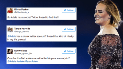Adele Fans Are Mad Keen To Find Her Secret Twitter For Drunk Shitposts