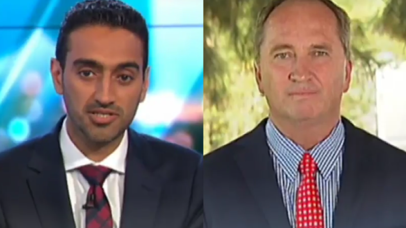 WATCH: Off Guard Barnaby Joyce Admits Centrelink Info Privacy Ain’t A Given