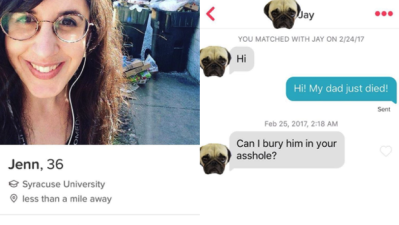 Woman Tells Tinder Matches Her Dad Died To See If They Still Want A Root