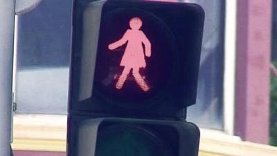 VIC Lobby Group Pushes For Equal Number Of Male & Female Crossing Signs