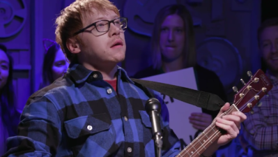 WATCH: Rupert Grint Cops To Inventing Ed Sheeran In World-Altering Skit